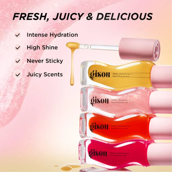 Gisou - Honey Infused Hydrating Lip Oil - Image 6