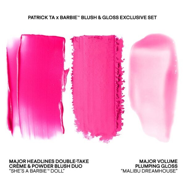 PATRICK TA - Patrick Ta x Barbie Blush Duo and Lip Plumper Set - Image 2